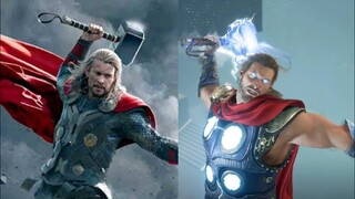 Recreating Thor MCU Moves | Marvel's Avengers Game