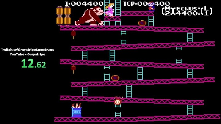 Donkey kong speedrun