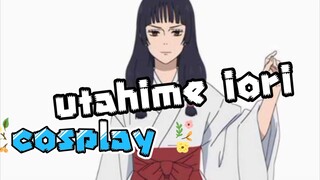Utahime iori cosplay 🙄 semoga nih cosplay gak ketemu ama gojo satoru....😖😖😖😖