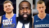 Kendrick Perkins: "Luka Doncic is so happy that Porzingis is gone!"