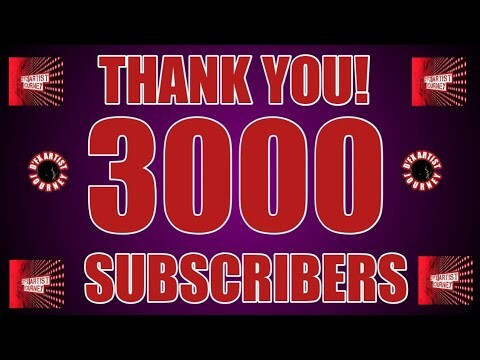 THANK YOU 3000 SUBSCRIBERS! THANK YOU FOR THE LOVE!