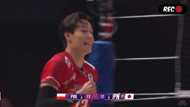 VNL_Poland vs Japan Set 1