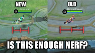 WANWAN'S NERFED DASH DISTANCE | original vs advance server