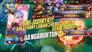 KETIKA FANNY VS 3 COUNTER‼️GA NGARUH TUH😮‍💨GAS🔥LIBAS SEMUANYA‼️🔥