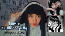 Tutorial Hijab Cosplay Tomie [Ito Junji Collection]💀