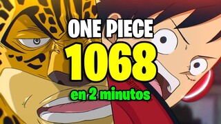 ONE PIECE 1068 en 2 MINUTOS !! ROUND 2 | Full Haki Marco