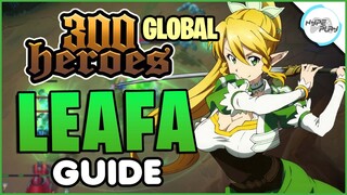 300 Heroes Global MOBA ANIME | Guide Pemula "Leafa" Sword Art Online [PC]