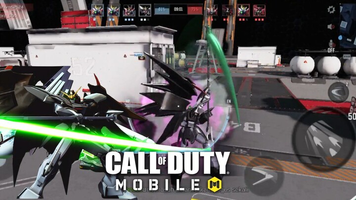 Pake Gundam Deathscythe Hell Custom EW di Mode 4v4 CODM