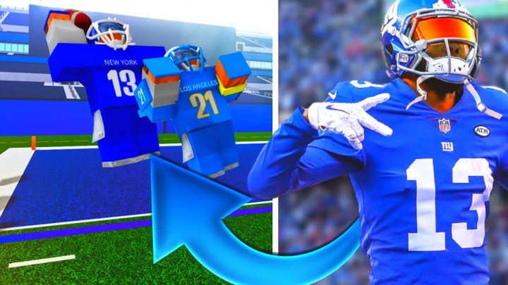 โอเดลล์ เบ็คแฮม เจอาร์ เข้ายึดครอง ROBLOX FOOTBALL FUSION!