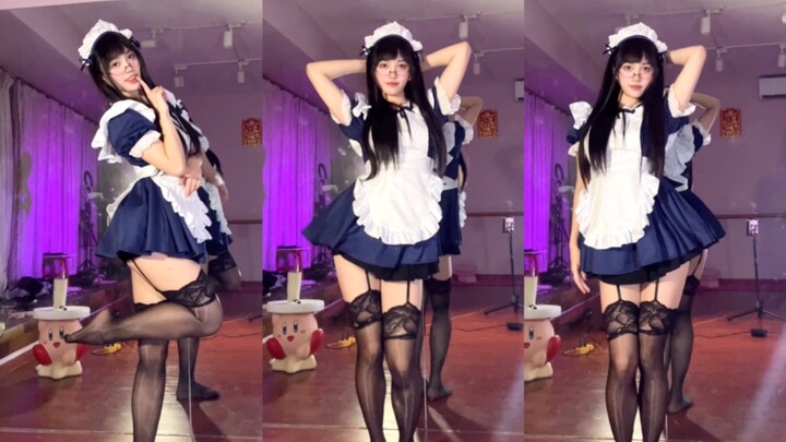 Sweet glasses maid ~ big pendulum