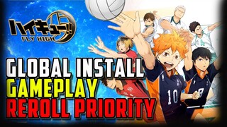 [Reroll Guide] ハイキュー!!FLY HIGH (Android) Global Launch Gameplay