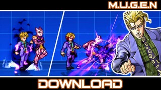 [ NEW CHAR ] Kira Yoshikage By Dry - Mugen Char [ JoJo's Mugen ]