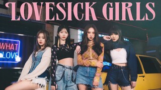 Nhóm nhạc nữ mới của YG bị rò rỉ? Bản cover "Lovesick Girls" đỉnh nhất trên mạng! Đẹp đến mức tan ná
