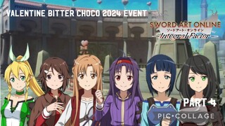 Sword Art Online Integral Factor: Valentine Bitter Choco 2024 Event Part 4