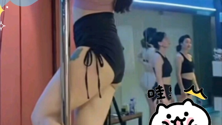 Pole dancing is a combination of strength and beauty