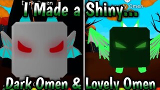 I Made a SHINY Lovely Omen & Dark Omen *OP STATS* in Bubblegum Simulator! (Roblox)