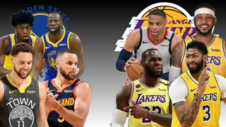 Golden State Warriors Vs Los Angeles Lakers Lineup Comparison | Unofficial Lineup