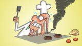 Cartoon Box Top 10 Cooking Cartoons | The BEST of Carton Box | Funniest Cooking Compilation