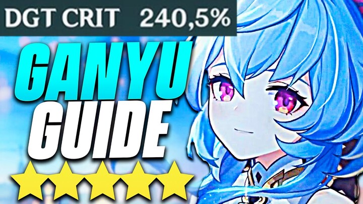 GANYU, UN 5★ INCROYABLE ! Guide et Showcase Main DPS : 240+ Dégâts Critiques ! - Genshin Impact