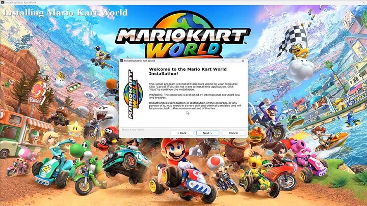 Mario Kart World DOWNLOAD for PC