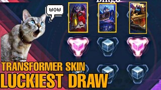 WTF 😱😱 | TRANSFORMER LUCKIEST SKIN DRAW | THANK YOU MOONTON !