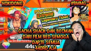 WAKTUNYA GACHA SHANKS DAN BECKMAN DARI FILM RED YANG WAJIB KITA DAPATKAN SEMUA one piece bounty rush