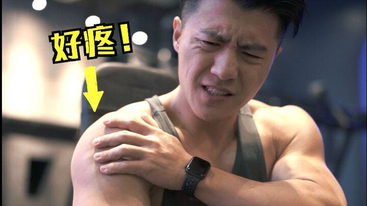 Barbel bench press, akhirnya bahu saya tidak sakit lagi!