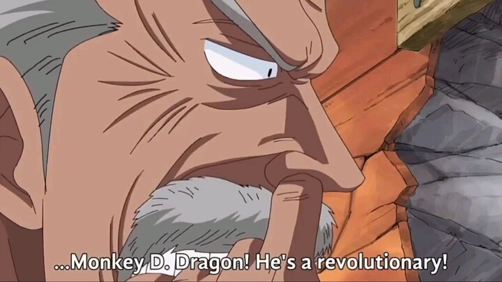 Momen Luffy Diberitahu Ayah Kandungnya