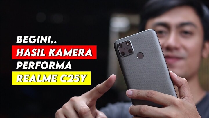 Hasil Kamera,  Tes Game PUBG, Skor AnTuTu realme C25Y - Review Indonesia