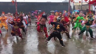 [Suara Asli] Versi lengkap lagu dan tarian Chaoshan Cao Weiying, bertarung di tengah hujan