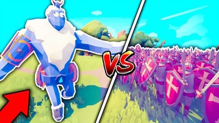 NGƯỜI TUYẾT KHỔNG LỒ ĐẤU VỚI 1000 KỊ SĨ - TABS (TOTALLY ACCURATE BATTLE SIMULATOR)