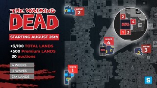 The Walking Dead LAND Sale - The Sandbox