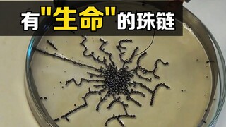 Incredible steel ball experiment, pass high voltage electricity into the plate, and interesting phen