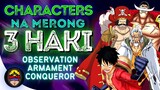 One Piece Characters Na May Taglay na 3 HAKI!