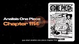 Analisis OP Chapter 1114 : Apa Arti A dan MU? Luffy akan dapat kekuatan Mother Flame?? | Part 1 |