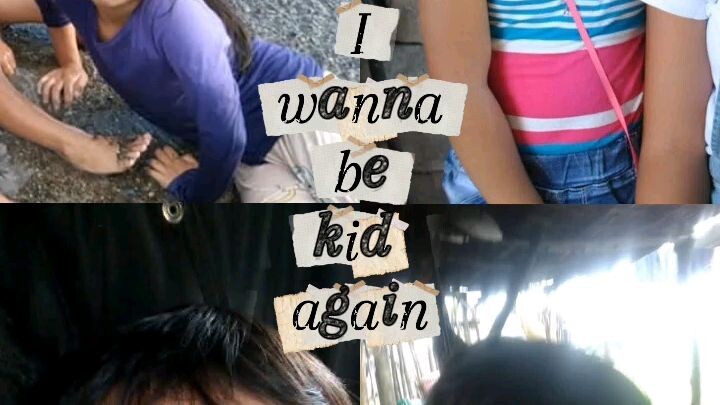 be a kid