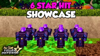 [NEW] 6 STAR HIT SHOWCASE | All Star Tower Defense