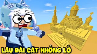 LÂU ĐÀI CÁT TRONG MINI WORLD MEOWPEO KHÁM PHÁ TẤT CẢ LÂU ĐÀI CÁT KHỔNG LỒ SIÊU TO