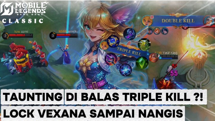 KARMA INSTAN! Joy Bungkam TAUNTING Vexana Pakai TRIPLE KILL! ⚡️😎✨