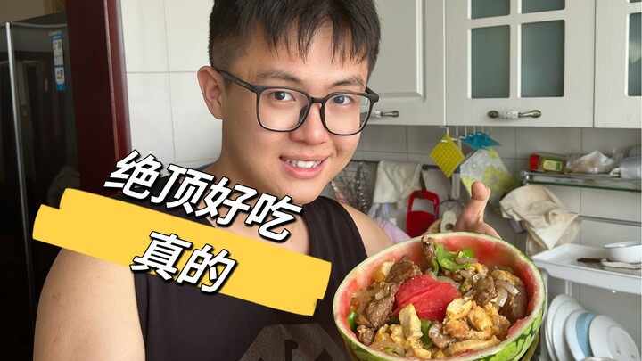 เมนูธรรมดาของคุณพ่อ: ซี่โครงไก่แตงโม