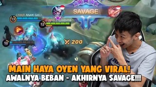 MAIN HAYA PAKE SKIN OREN!! LANGSUNG DAPET SAVAGE BRO!!