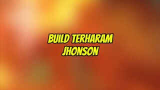 Build TERHARAM jhonson