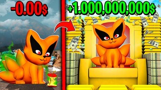 PASO de KURAMA POBRE A MILLONARIO en GTA 5 !! (Naruto mod)