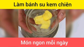Bánh su kem chiên xù
