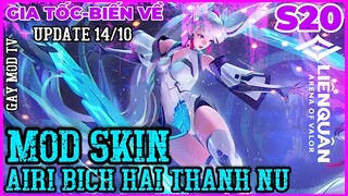 Mod Skin Airi Bích Hải Thánh Nữ Liên Quân Mùa 20 Mới Nhất Sau Cập Nhật