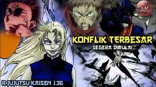 Konflik Terbesar di Seri Jujutsu kaisen segera trjdi | R Jujutsu Kaisen 136