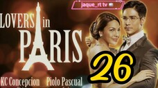Title: Lovers in paris | pinoy version | episode 26