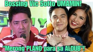 Vic Sotto,UMAMING may Plano para kina Alden Richard at Maine Mendoza/Balik Tambalan Naba!?