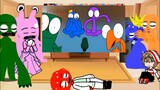 Rainbow Friends Reaction To Their meme Part 6 | Roblox Rainbow Friends Animation