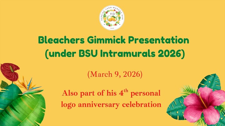 BSU Intramurals 2026 Bleachers Gimmick Presentation (Part 2)